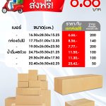 กล่องลูกฟูก 3 ชั้น